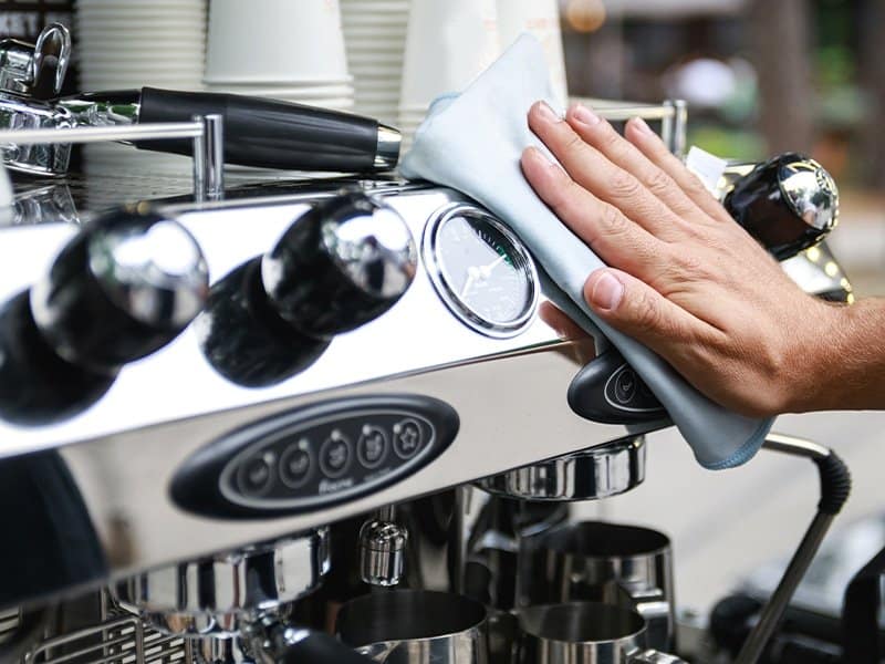 Caring for your espresso machine

