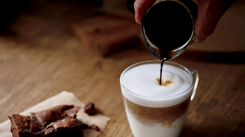 Breaking down the espresso content in a latte