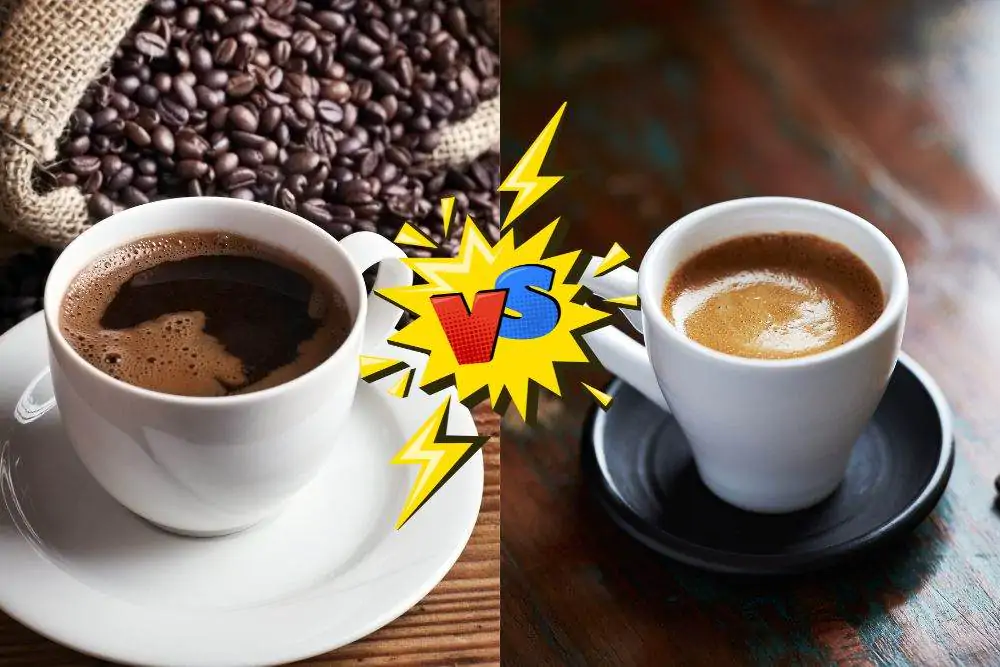 Explaining the differences between espresso and coffee