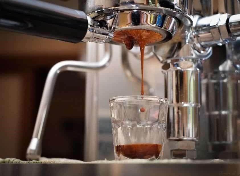 Exact caffeine amount in three espresso shots
