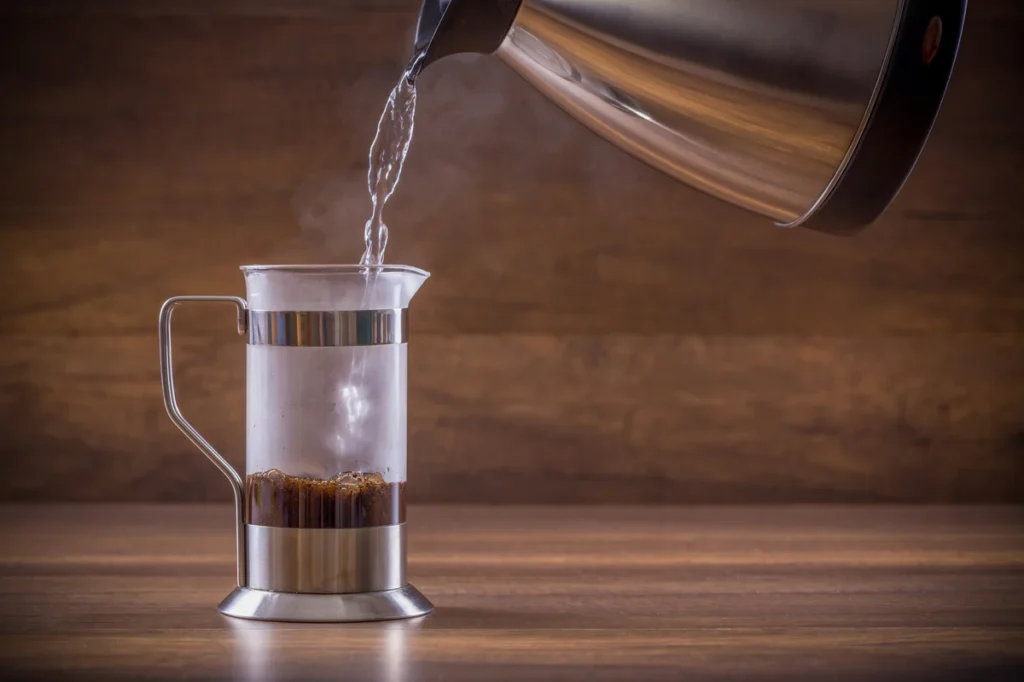 Ideal coffee to water ratio for French press brewing