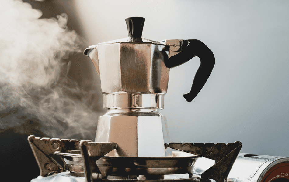 Espresso Brewing Instructions for Home using moka pot