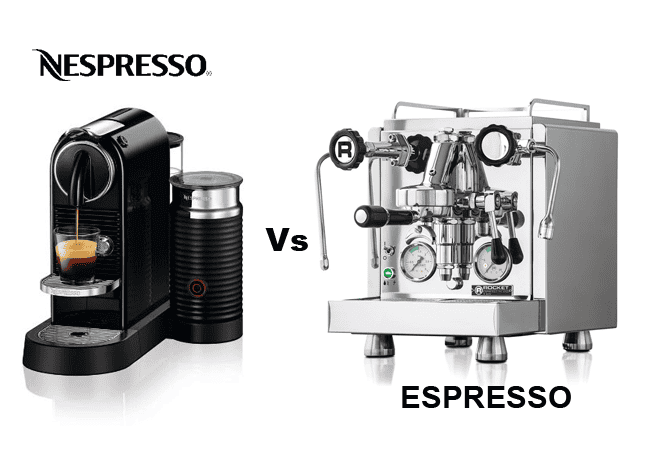 Key differences between Nespresso and traditional espresso machines
