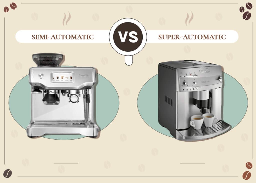 Differences between automatic and semi-automatic espresso machines