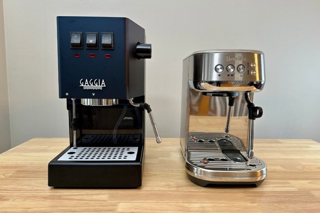 Choosing between Breville Bambino Plus vs Gaggia Classic Pro