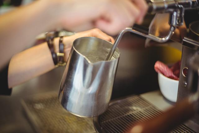 Espresso Machine Steaming Wand