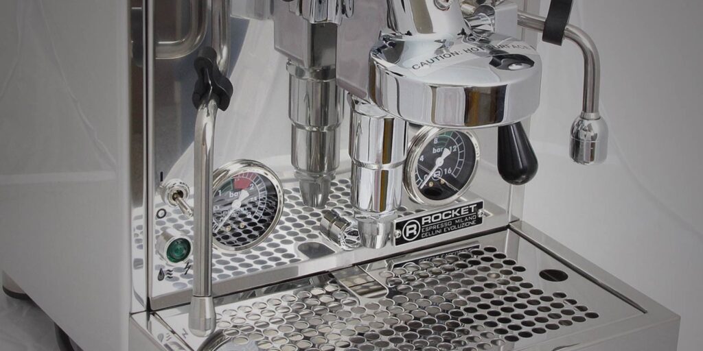 Rocket Mozzafiato Cronometro V Grinder and Frothing Capabilities