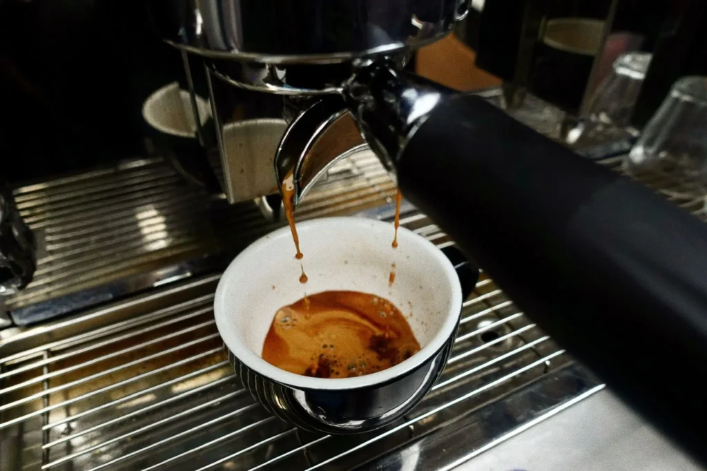 Knowing under extraction in an espresso