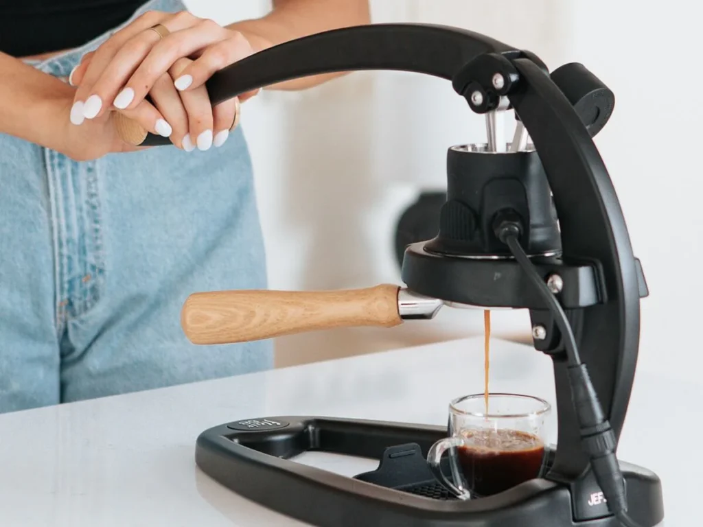 Flair Espresso Maker Grinder and Frothing Capabilities