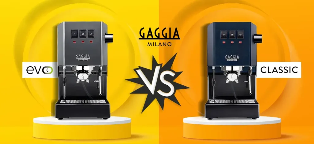 Comparing Gaggia New Classic Evo and Classic Energy Vibes Evo