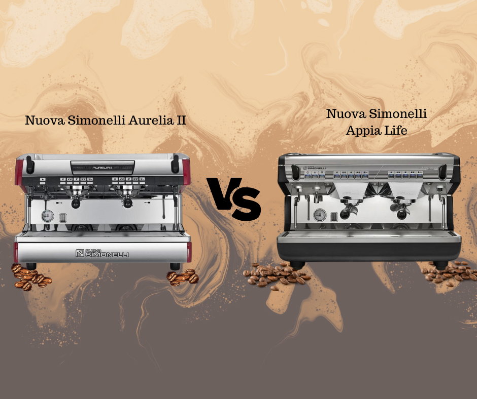 Nuova Simonelli Aurelia II and Appia Life Espresso Machines Comparison Review