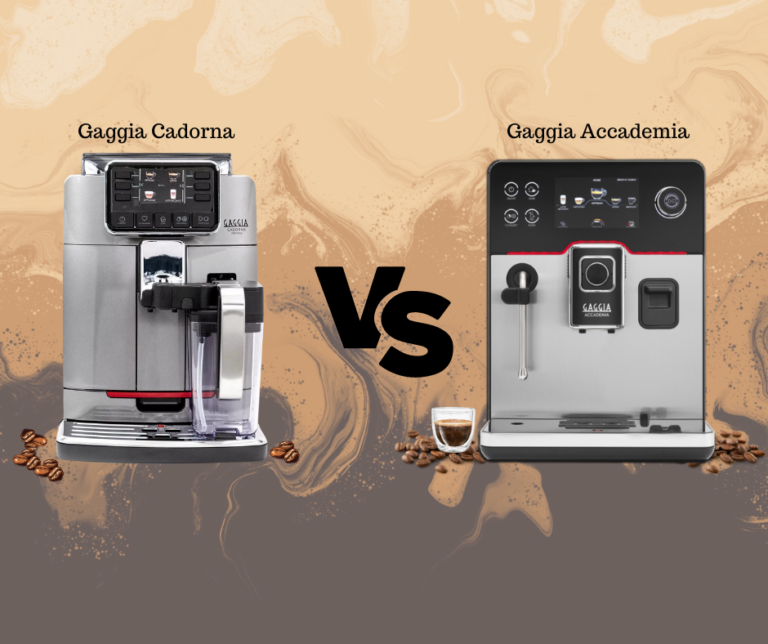 Comparing Gaggia Cadorna vs Gaggia Accademia