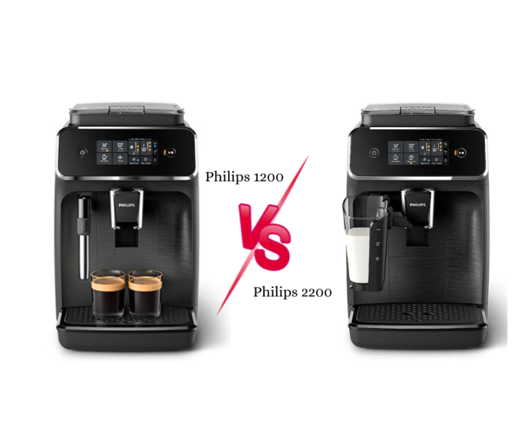 Comparing Philips Series 1200 vs 2200 Espresso Machine