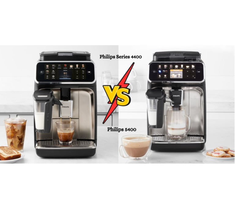 Detailed review and comparison of Philips 4400 vs 5400 Espresso Machine