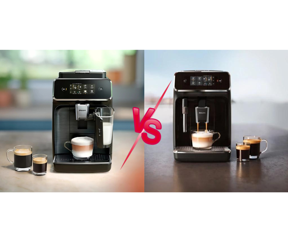 Philips Series 2200 vs 2300 Espresso Machine