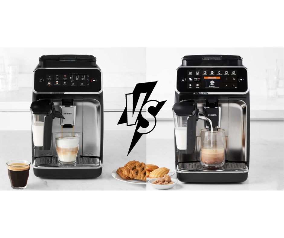 Philips 3300 vs 4300 Espresso Machine