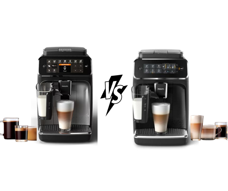 Detailed review and comparison of Philips Series 4300 vs 4400 Espresso Machine