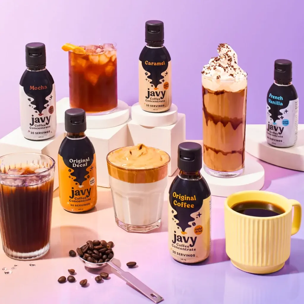 Varieties of Javy Coffee Concentrate