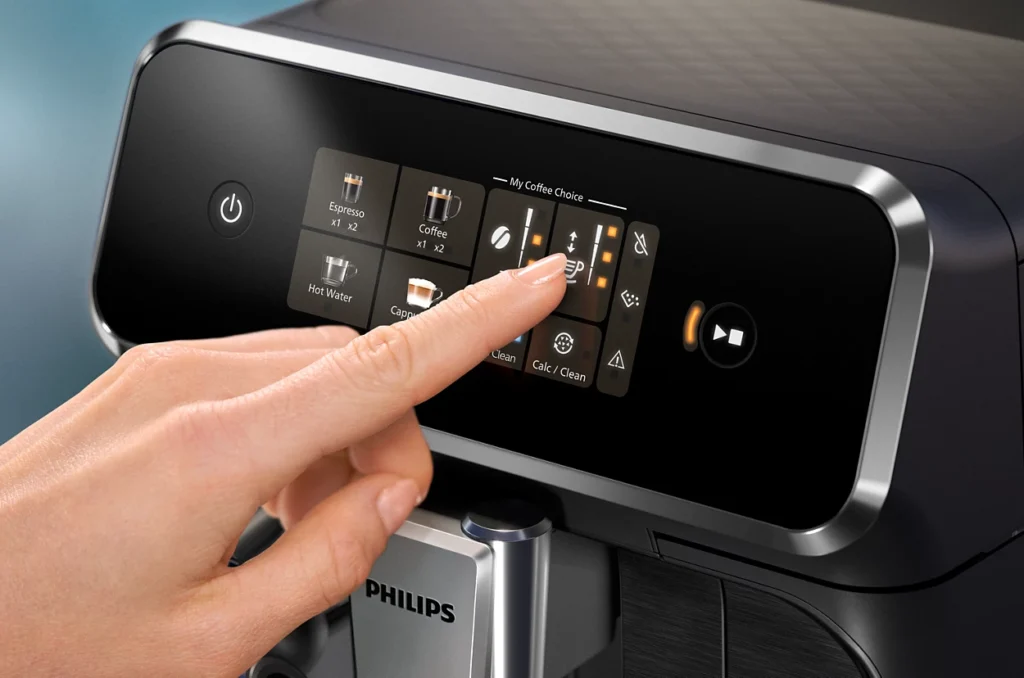 Philips Series 2200 vs 2300 Espresso Machine: User Interface