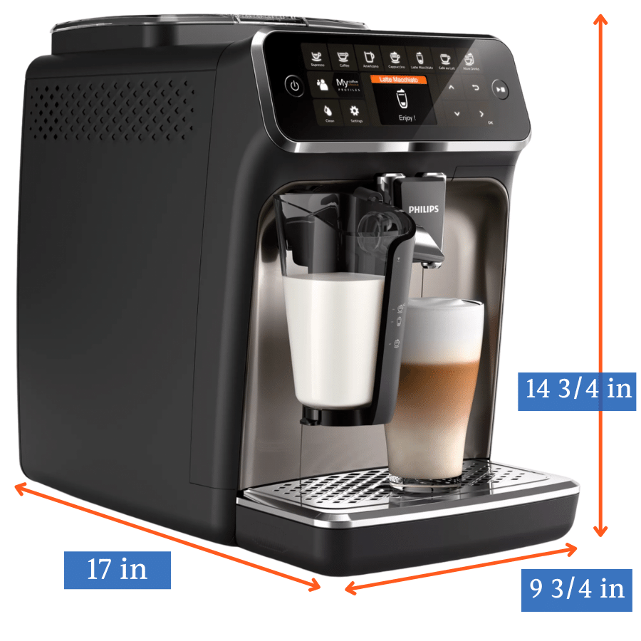 Philips 5400 LatteGo Design and Build Quality