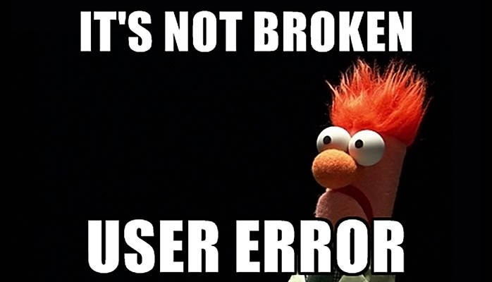 User Errors and Their Contribution to Machine Explosions