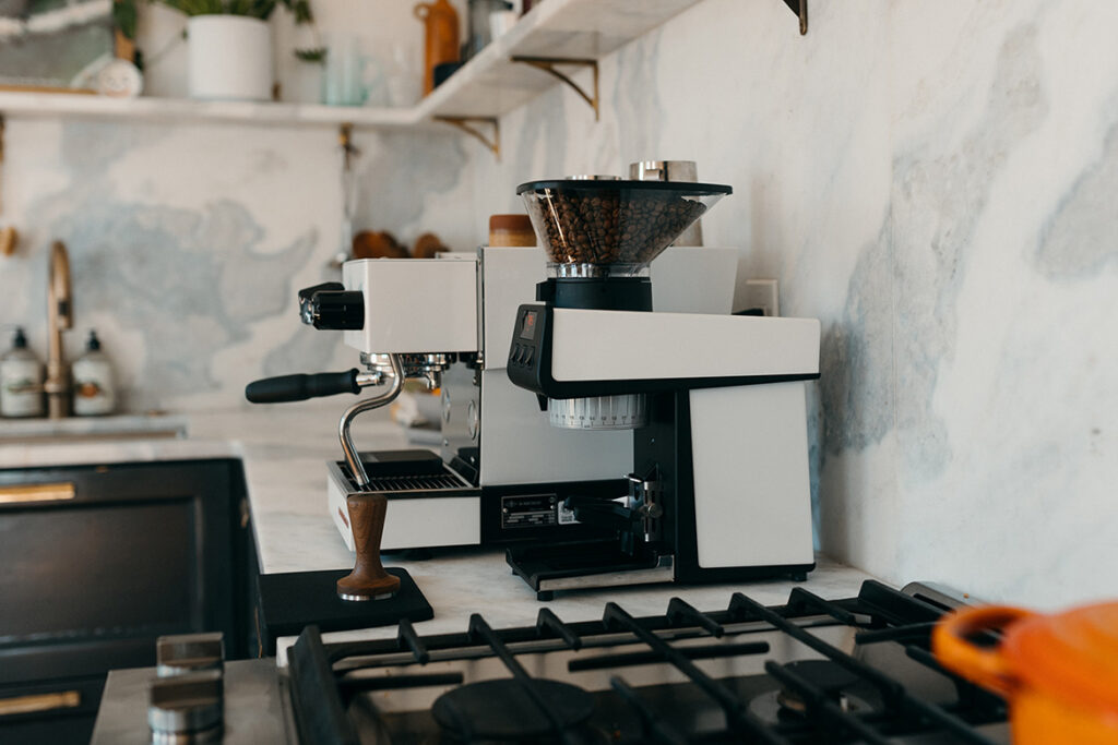 Advanced espresso brewing techniques with La Marzocco machines.