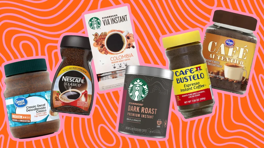 Medaglia D’oro, Starbucks Premium Instant Dark Roast, and Nescafe