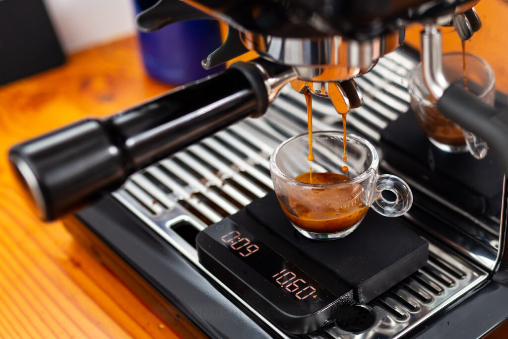 The Optimal Timing for Stopping Espresso Extraction