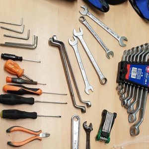 Tools and Equipment Used, Including Coffee Grinders