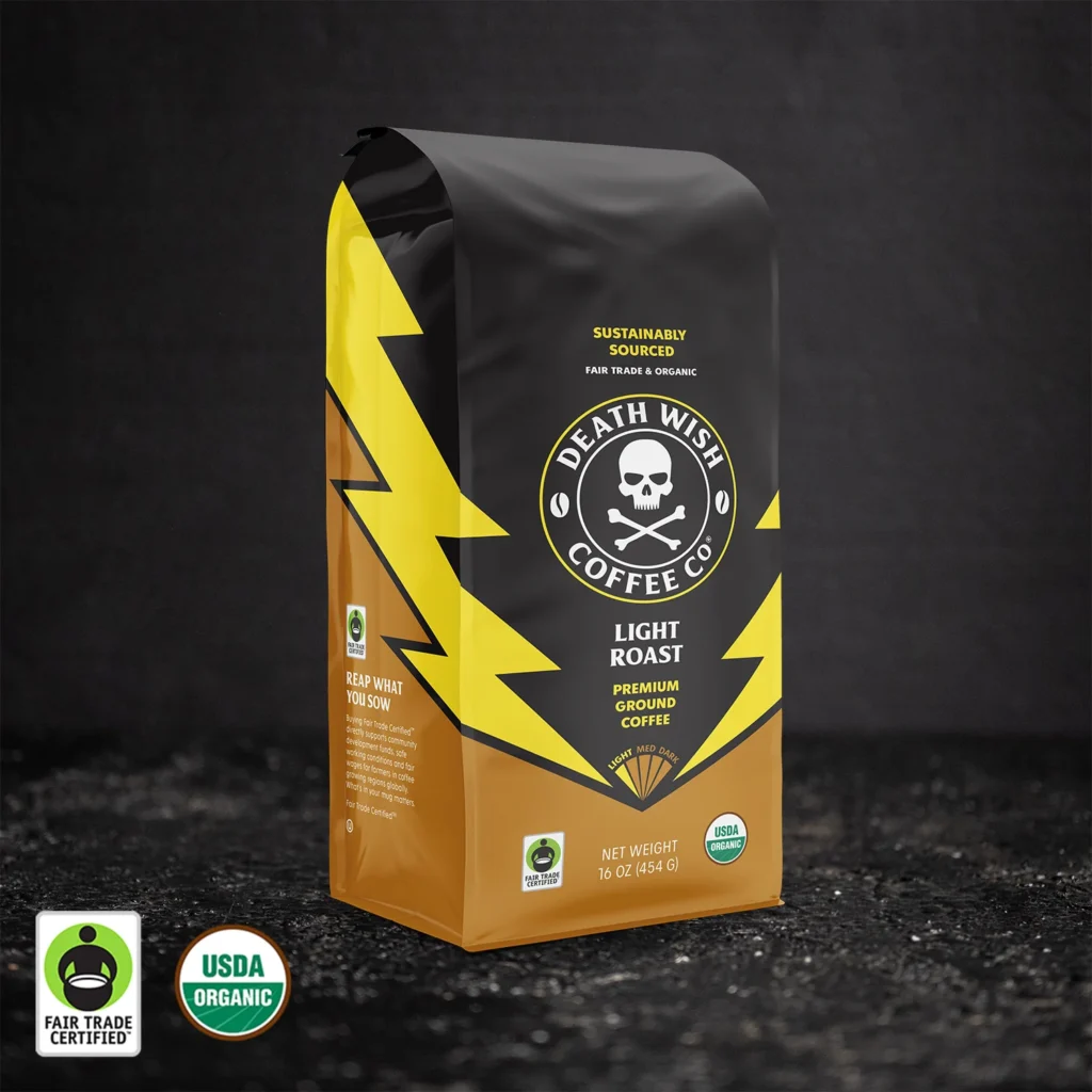 Death Wish Coffee Light Roast Blend