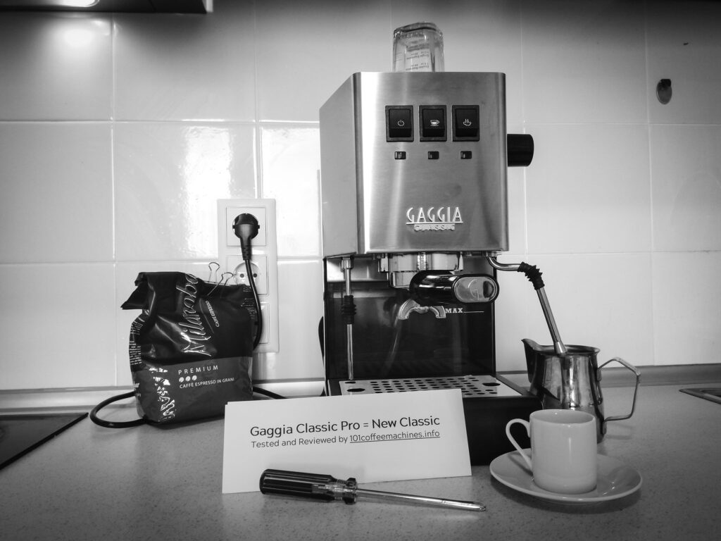 Gaggia Classic Pro Unboxing and Initial Setup​