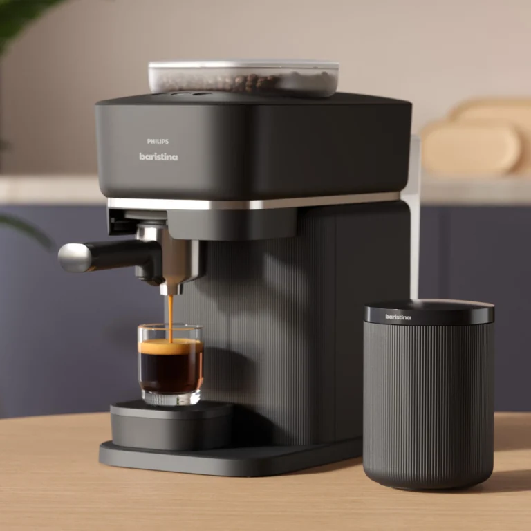 What is the Philips Baristina Coffee Grounds Box in Black?