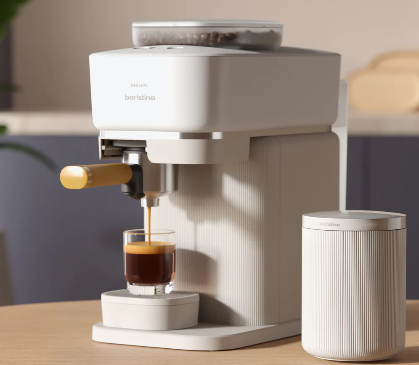 Pairing the Baristina Coffee Grounds Box with the Philips Baristina Espresso Machine