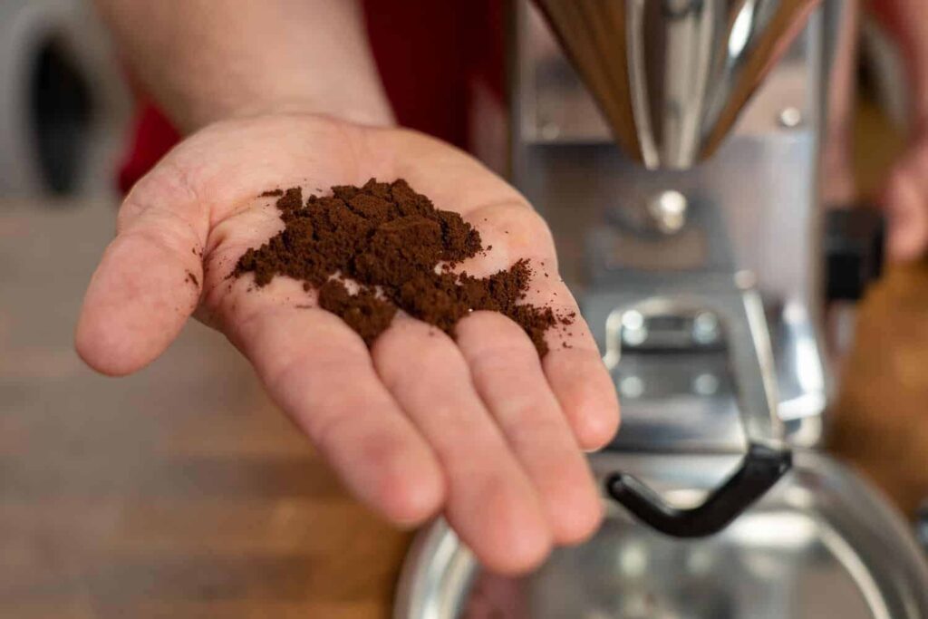 espresso grind size on the coffee grind scale