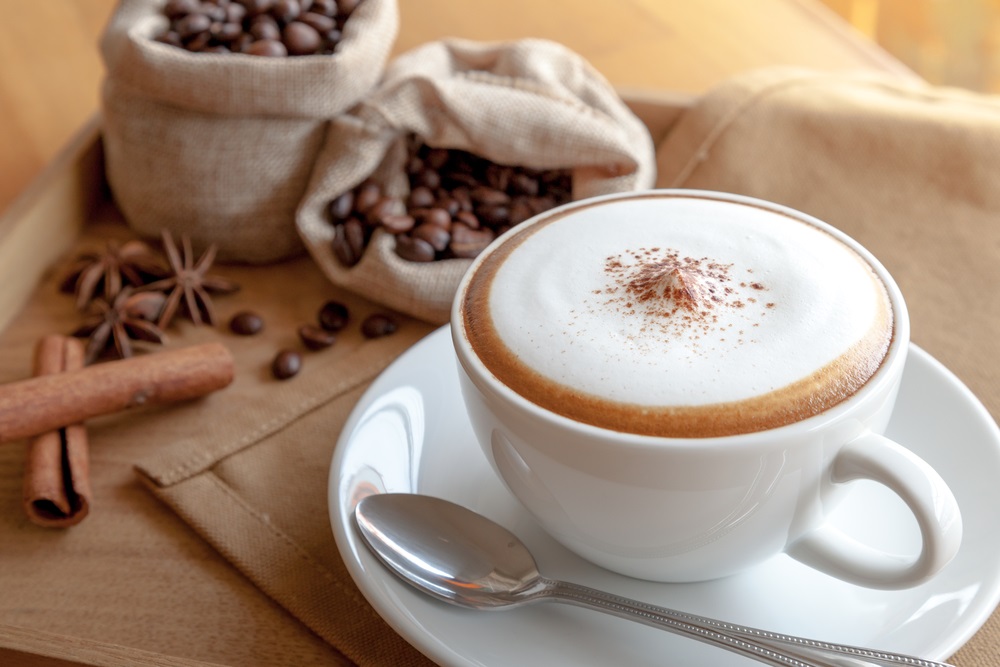 Espresso with caramel crema from medium roast