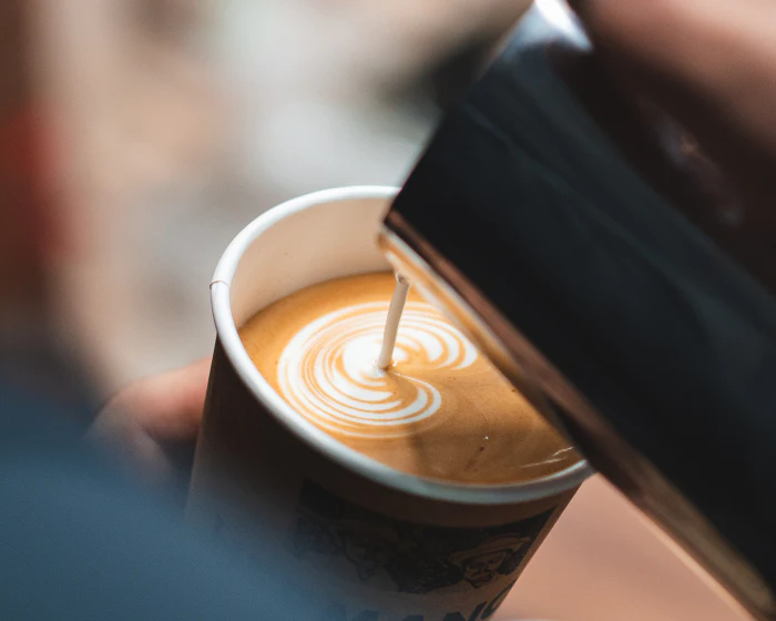 Third-wave café showcasing featured single-origin espresso