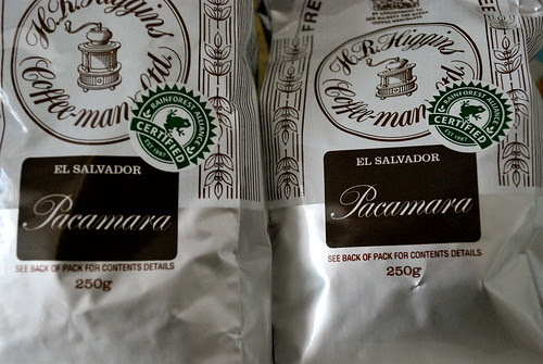 Espresso labeled El Salvador