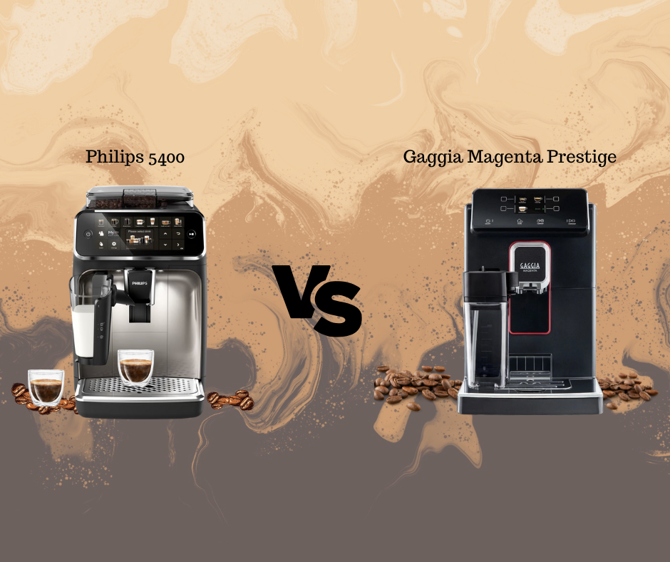 Philips 5400 vs Gaggia Magenta Prestige: Italian Tradition or Dutch Design?