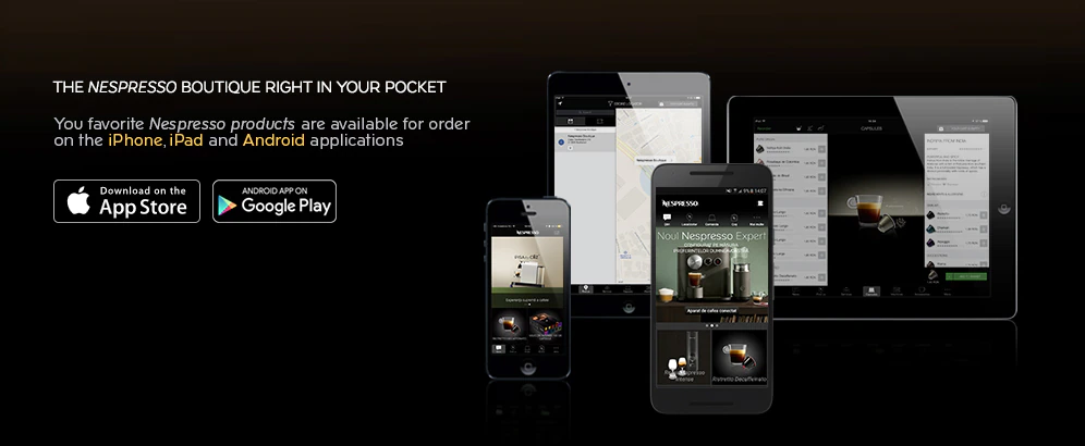 What is the Nespresso App