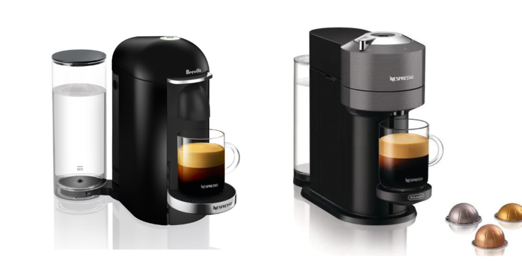 Nespresso Breville vs De’Longhi: Explained