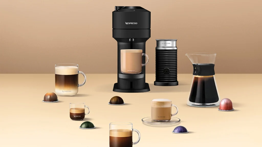 Cup Sizes & Versatility Nespresso Vertuo Next
