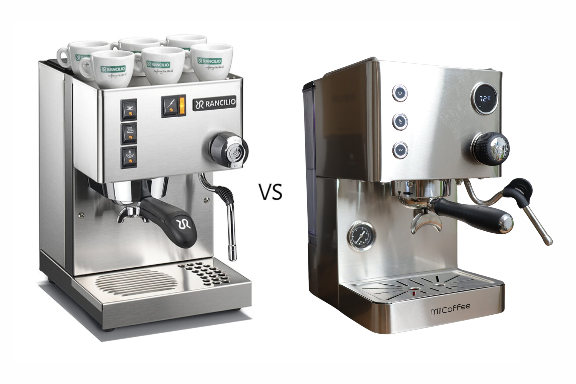 Turin Legato vs Rancilio Silvia: Core Specs Head-to-Head