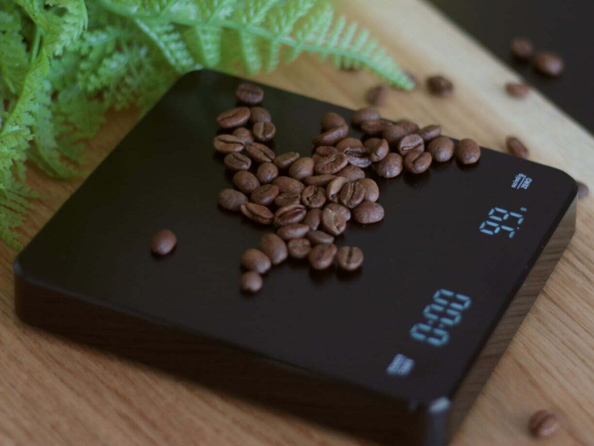 Digital scales for coffee