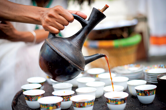 Modern Ethiopian coffee culture