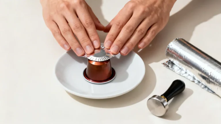 Filling, Tamping, for Reusable Nespresso Pods