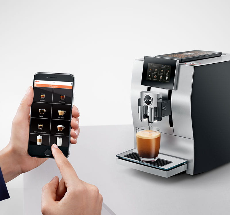 Jura E8 with J.O.E. App Integration